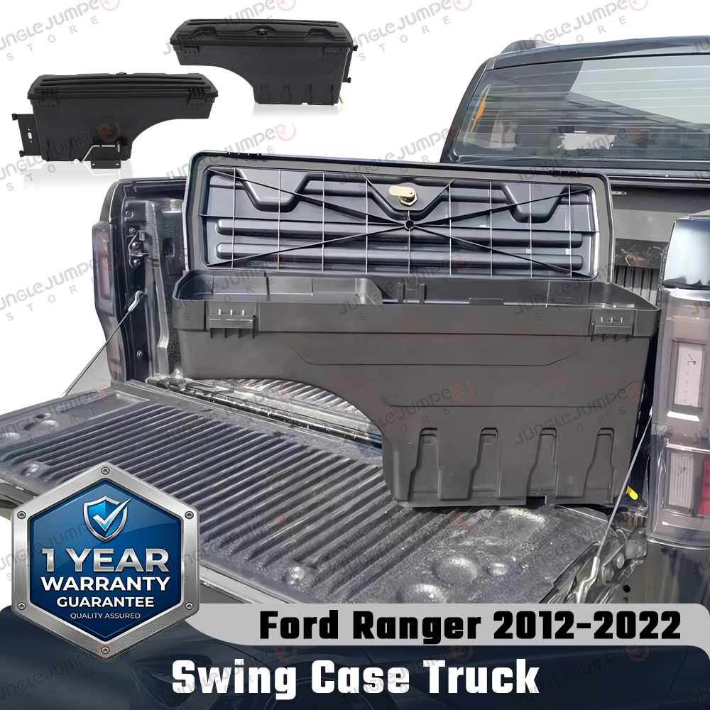 Swing Case Tool Box for Ford Ranger 2012-2022 T6 T7 T8 WILDTRAK XL XLS Tailgate Swing Case Storage Pickup ABS Matte Black 2PCS
Swing Case Tool Box for Ford Ranger 2012-2022 T6 T7 T8 WILDTRAK XL XLS Tailgate Swing Case Storage Pickup ABS Matte Black 2PCS