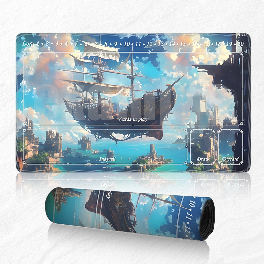 Lorcana Playmat and Free Storage Bag Size 24X14IN Trading Card Game Protective Mats Scratch-Resistant Durable Mouse Pad 10
Lorcana Playmat and Free Storage Bag Size 24X14IN Trading Card Game Protective Mats Scratch-Resistant Durable Mouse Pad 10