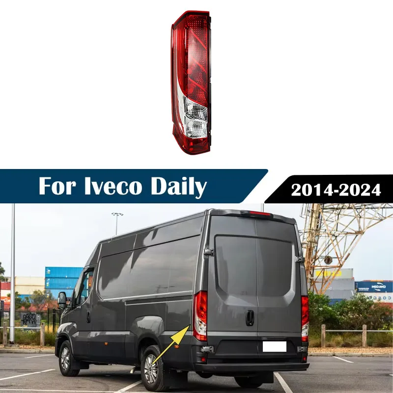 For Iveco Daily 2014-2024 Car Tail Light Assembly Rear Lights Tail Light Stop Brake Warning Lamp Without Bulb Car Accessories
For Iveco Daily 2014-2024 Car Tail Light Assembly Rear Lights Tail Light Stop Brake Warning Lamp Without Bulb Car Accessories