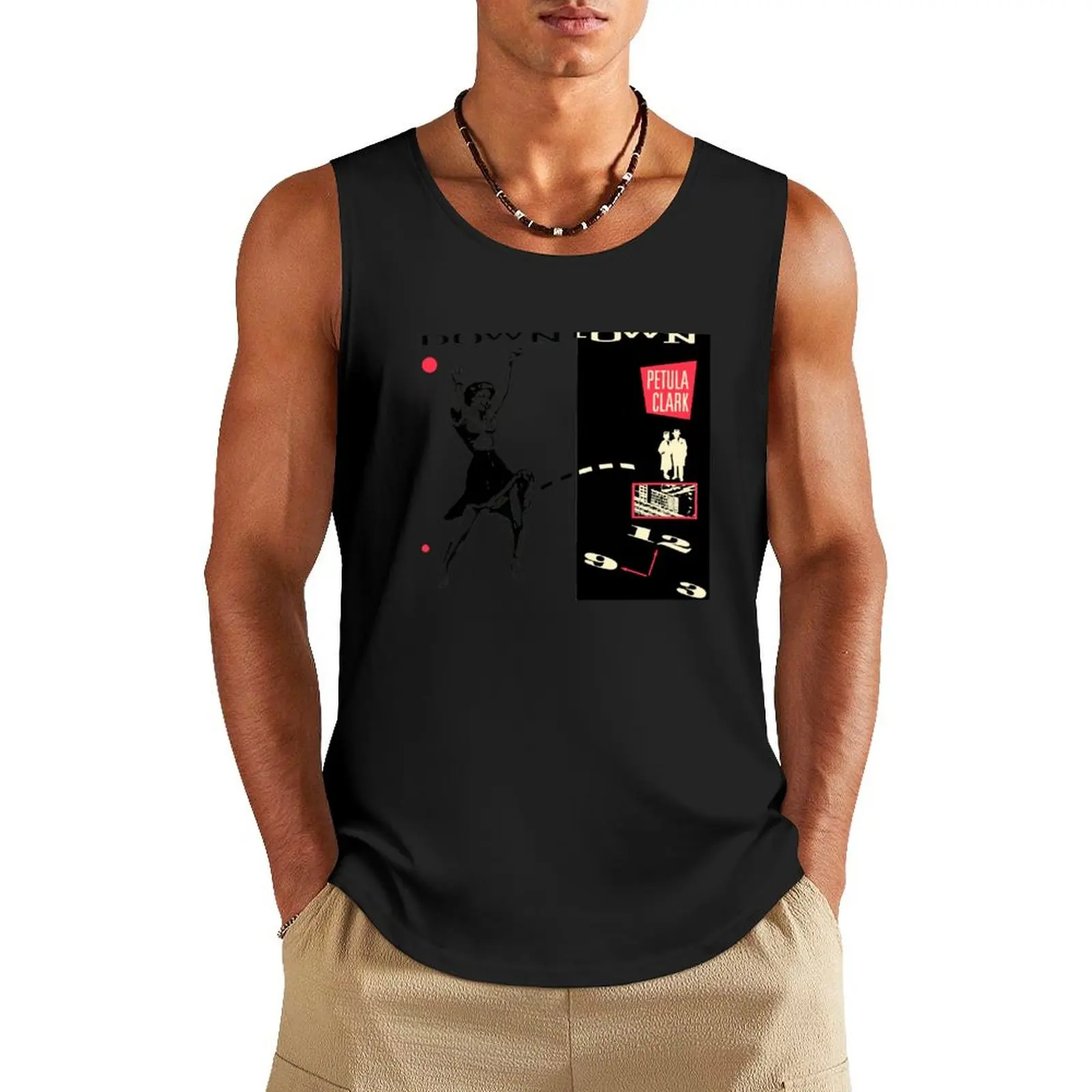 Petula Clark Downtown Tank Top fitness clothing for men Vest mens clothing gym clothing
Petula Clark Downtown Tank Top fitness clothing for men Vest mens clothing gym clothing