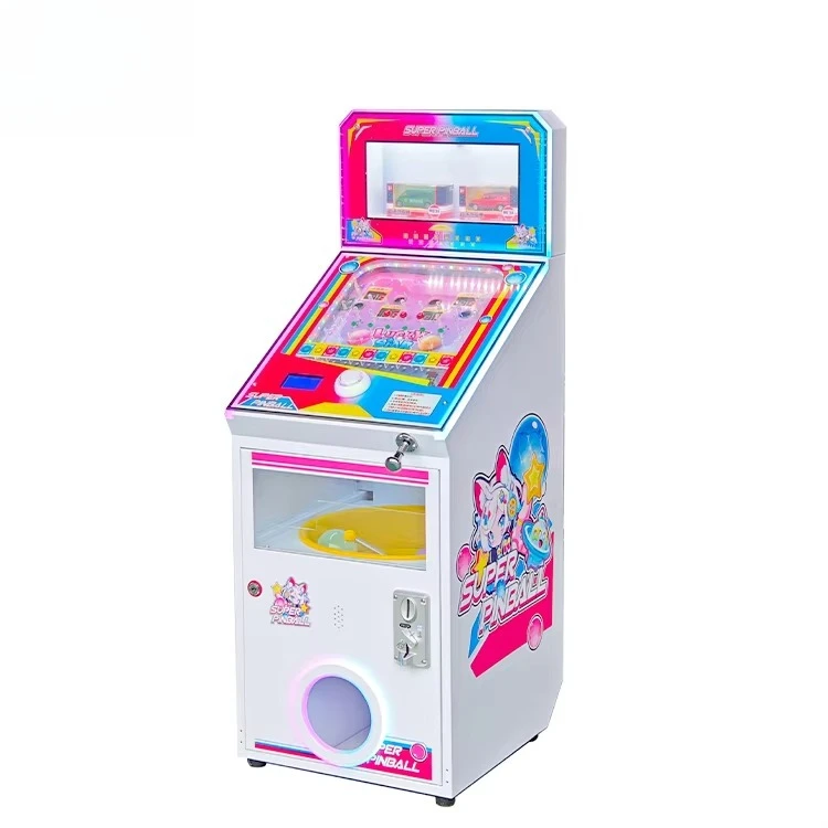 Игровой автомат-гачапон Super Pinball с монетоприемником, металлической и пластиковой конструкцией, гарантия 1 год
Игровой автомат-гачапон Super Pinball с монетоприемником, металлической и пластиковой конструкцией, гарантия 1 год