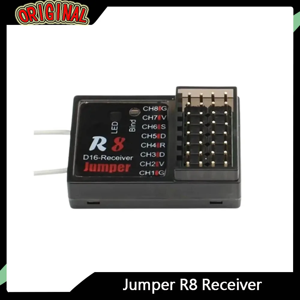 Jumper R8 16-канальный приемник SBUS, полная совместимость, перемычка Frsky D16/D8 T16/T12 OpenTX для PIX/PX4 RC FPV дронов
Jumper R8 16-канальный приемник SBUS, полная совместимость, перемычка Frsky D16/D8 T16/T12 OpenTX для PIX/PX4 RC FPV дронов