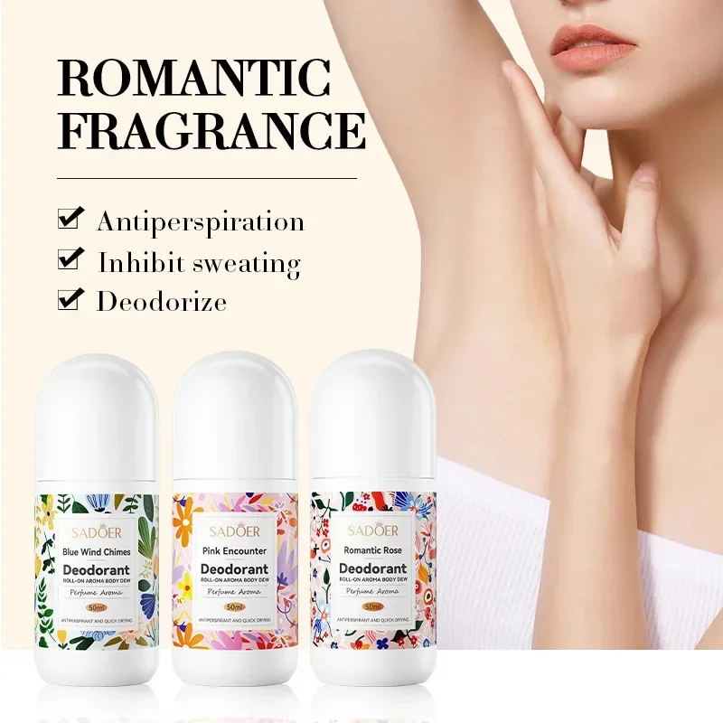 SADOER Roll-On Armpit Body Odor Eliminator Antiperspirant Body Sweating Underarm Deodorant Fragrance Deodorant for Women
SADOER Roll-On Armpit Body Odor Eliminator Antiperspirant Body Sweating Underarm Deodorant Fragrance Deodorant for Women