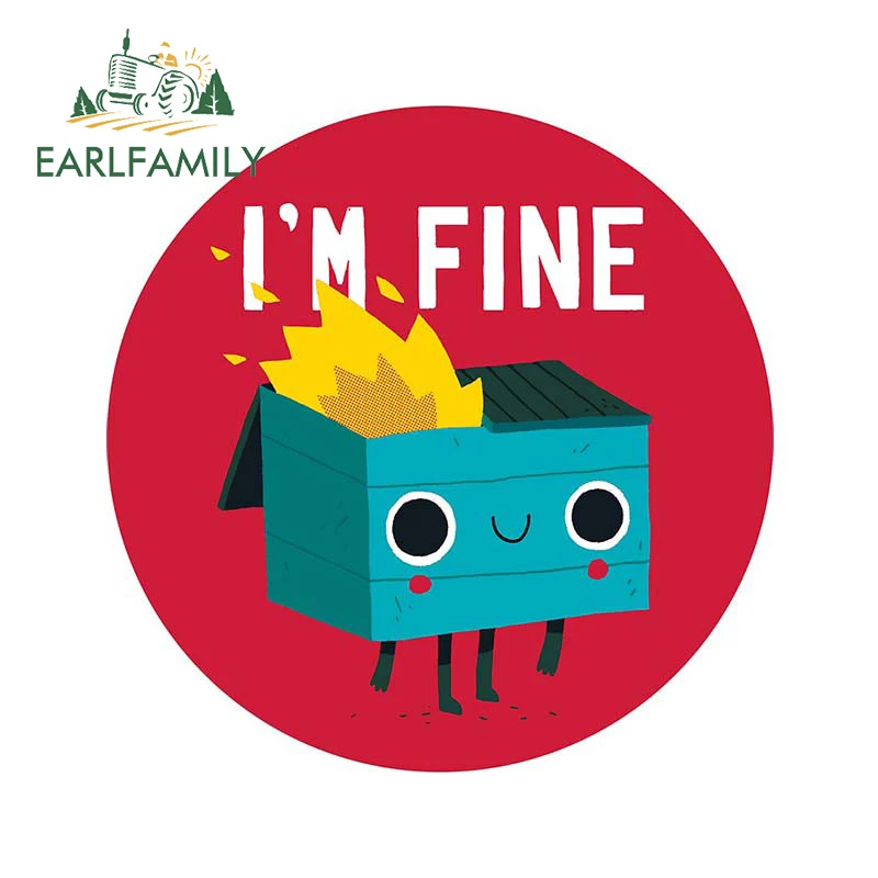 EARLFAMILY 13x13 см Наклейка на автомобиль в виде мусорного бака, стикер-знак для крышки топливного бака, наклейки для инструментального ящика, пародийные граффити-наклейки
EARLFAMILY 13x13 см Наклейка на автомобиль в виде мусорного бака, стикер-знак для крышки топливного бака, наклейки для инструментального ящика, пародийные граффити-наклейки