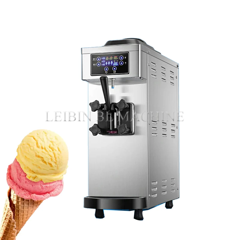 High Quality Full-Automatic Soft Ice Cream Machine Small Desktop Chocolate Cone Sundae Machine
High Quality Full-Automatic Soft Ice Cream Machine Small Desktop Chocolate Cone Sundae Machine