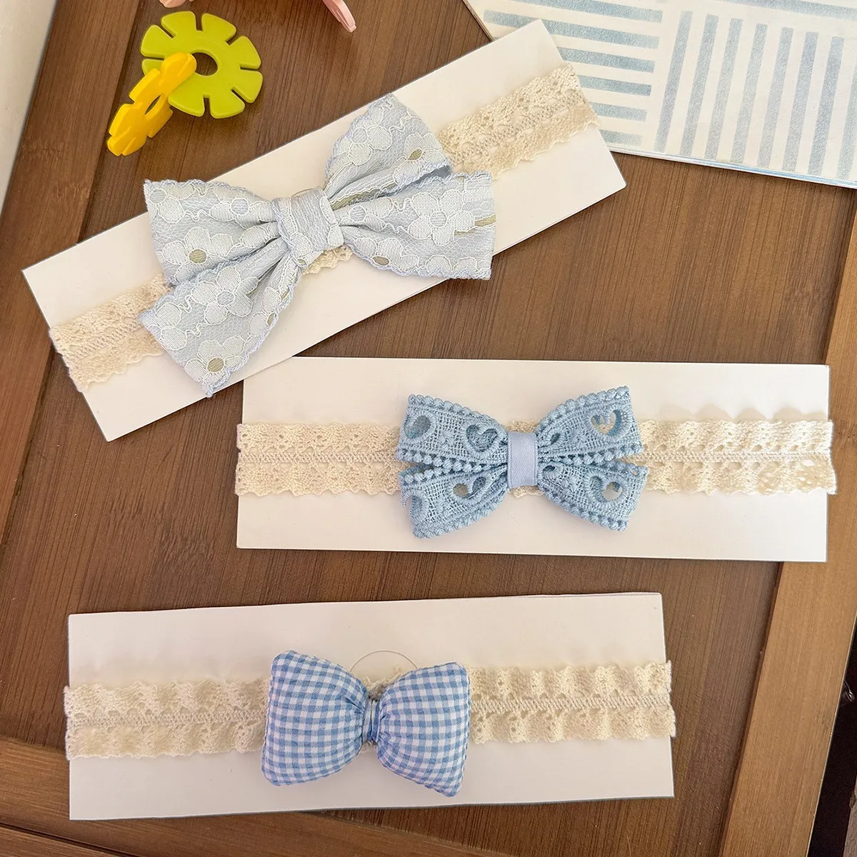 Kids Blue Bow Headband Lace Hair Accessory Infants Newborn Embroidered Bowknot Headband Baby Girls Hairbows Photo Prop Headwear
Kids Blue Bow Headband Lace Hair Accessory Infants Newborn Embroidered Bowknot Headband Baby Girls Hairbows Photo Prop Headwear