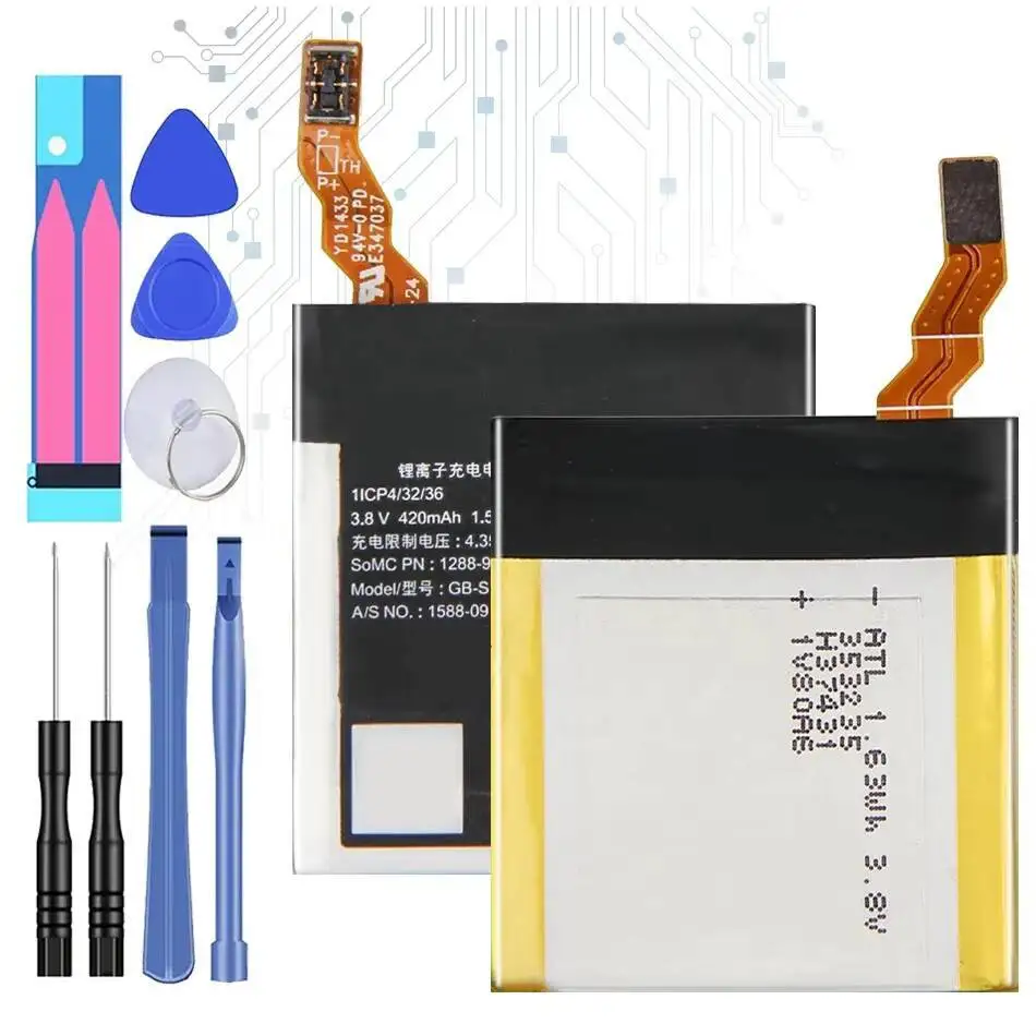 Долговечный GB-S10-353235-0100 аккумулятор для часов Sony 3 SW3 SWR50 3SAS надежное питание 420 мАч
Долговечный GB-S10-353235-0100 аккумулятор для часов Sony 3 SW3 SWR50 3SAS надежное питание 420 мАч