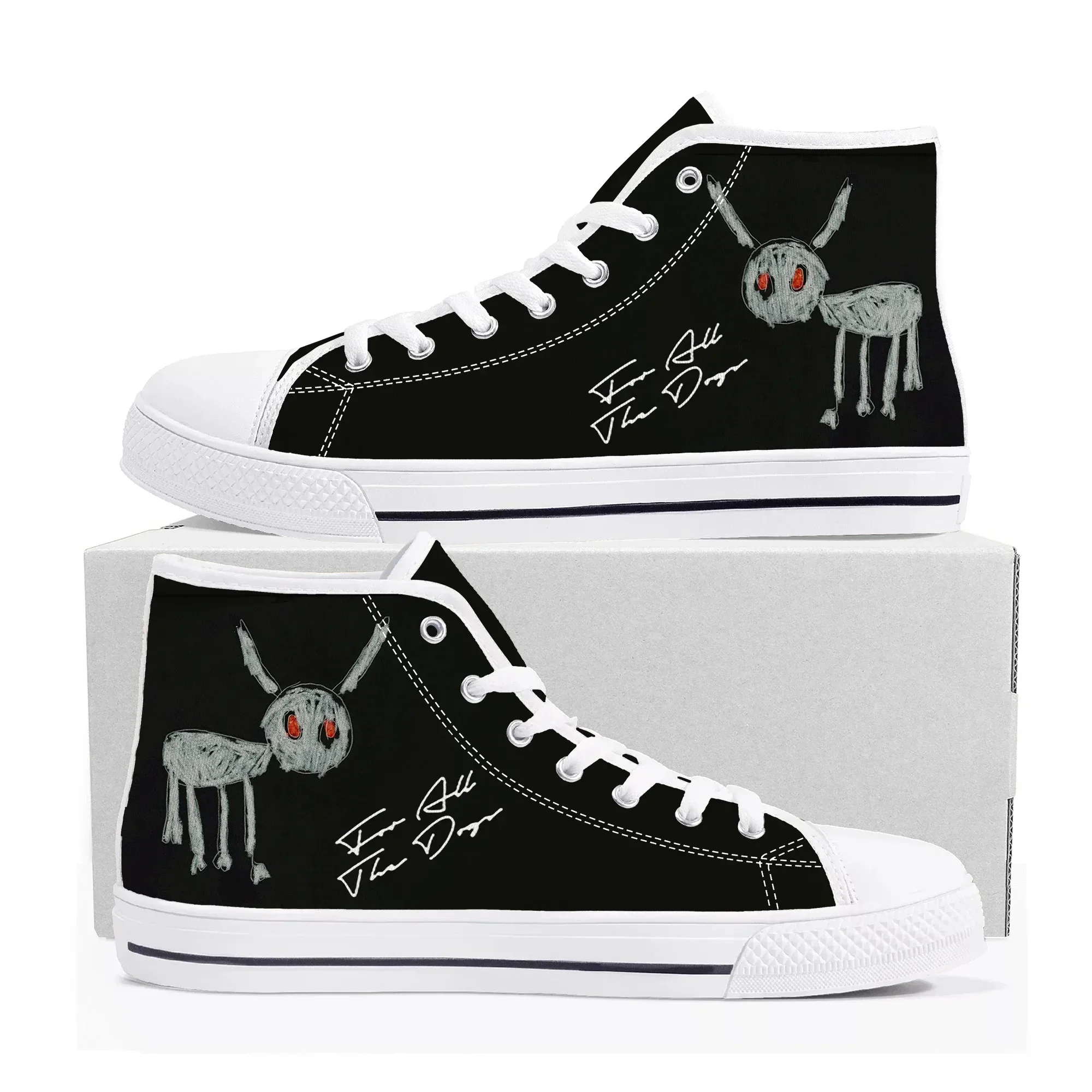 Rapper Drake Drizzy High Top Sneakers Mens Womens High Quality Canvas Sneaker couple Casual Shoe Customize Shoes
Rapper Drake Drizzy High Top Sneakers Mens Womens High Quality Canvas Sneaker couple Casual Shoe Customize Shoes