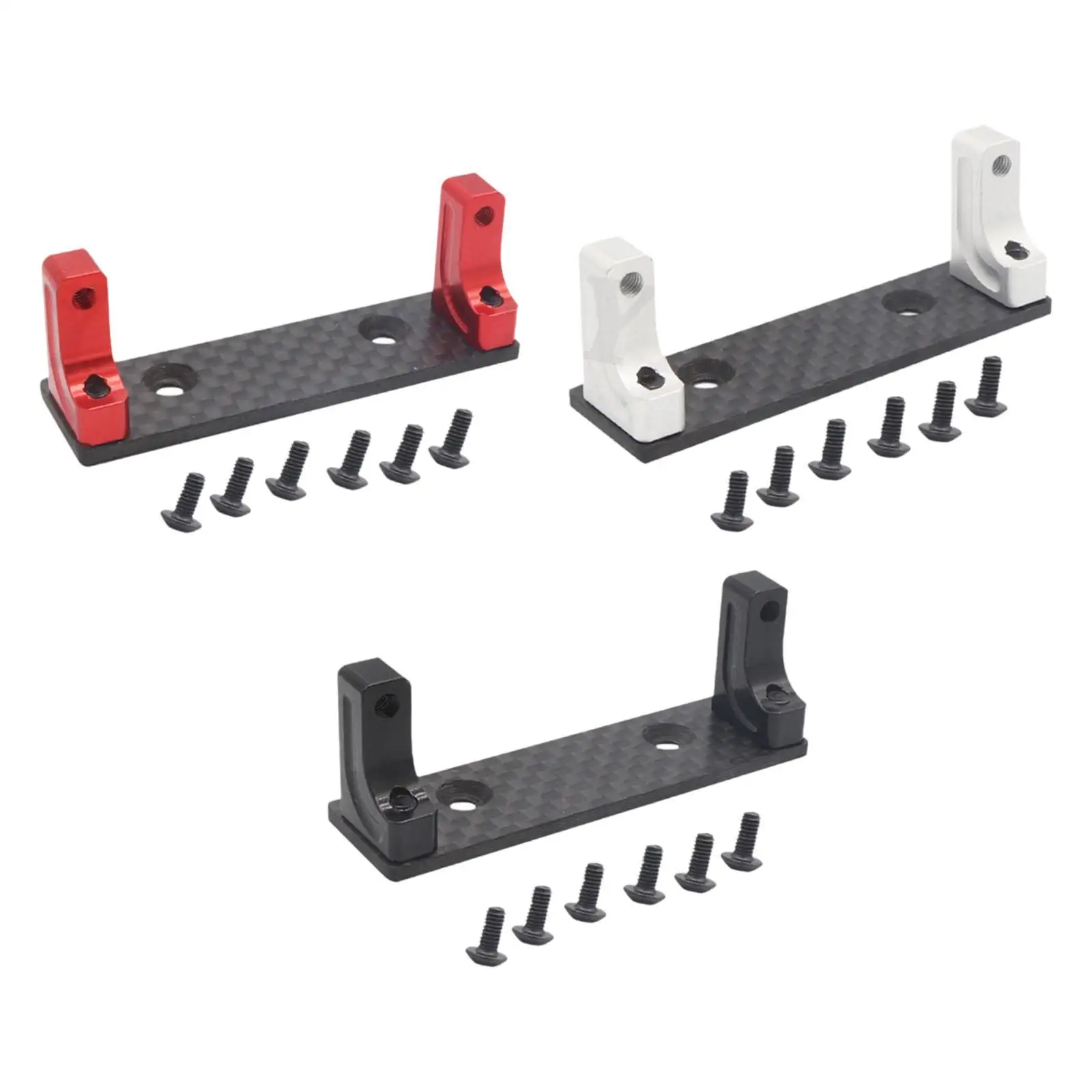 RC Car Servo Mounting Bracket Stable Performance Easy Installation Multiuse Modification 1/10 for Remote Control Car Supplies
RC Car Servo Mounting Bracket Stable Performance Easy Installation Multiuse Modification 1/10 for Remote Control Car Supplies