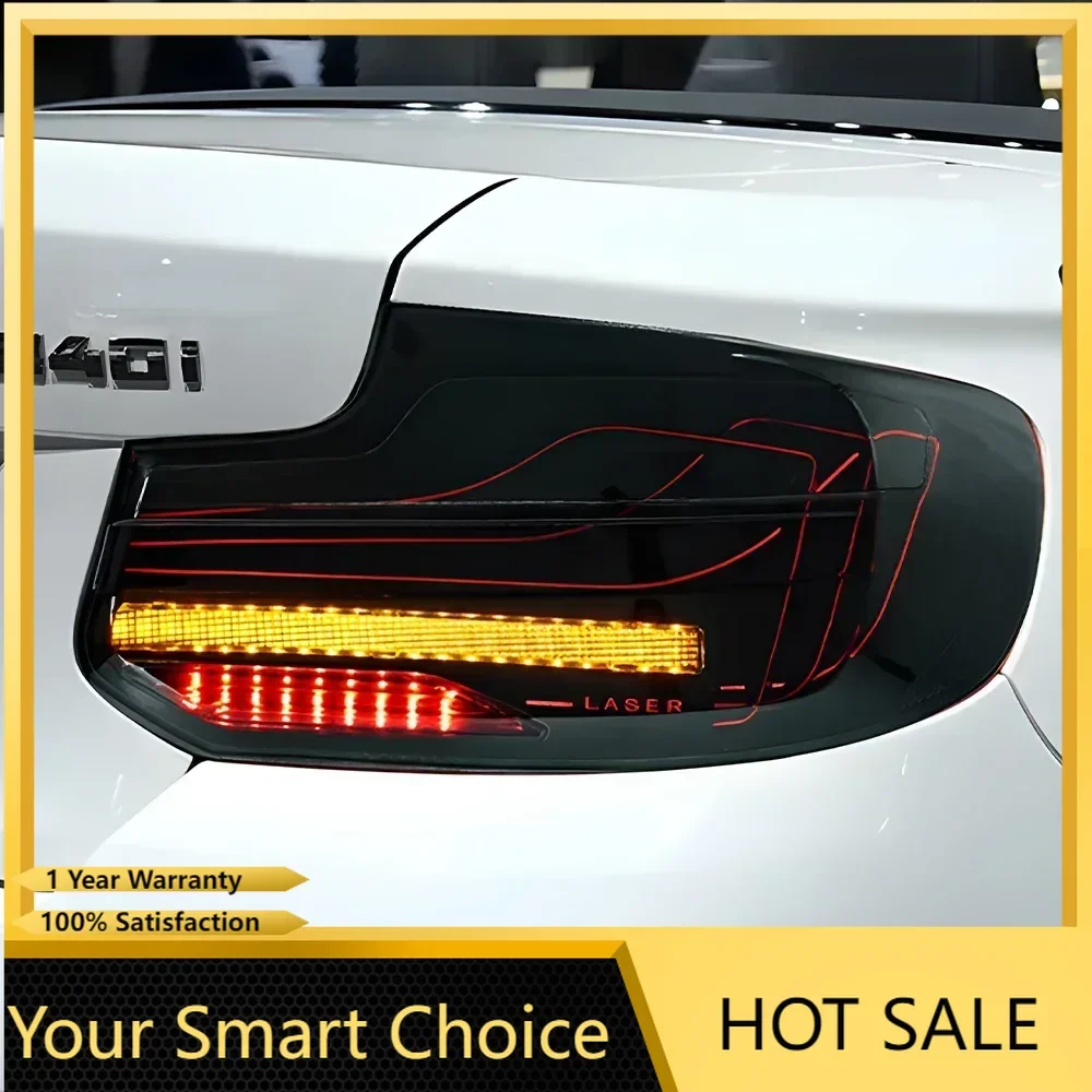 Автоматические задние фонари Plug and Play в сборе для BMW 2 серии F22 2014-2020, обновление CSL, стильные светодиодные аксессуары для динамических указателей поворота
Автоматические задние фонари Plug and Play в сборе для BMW 2 серии F22 2014-2020, обновление CSL, стильные светодиодные аксессуары для динамических указателей поворота