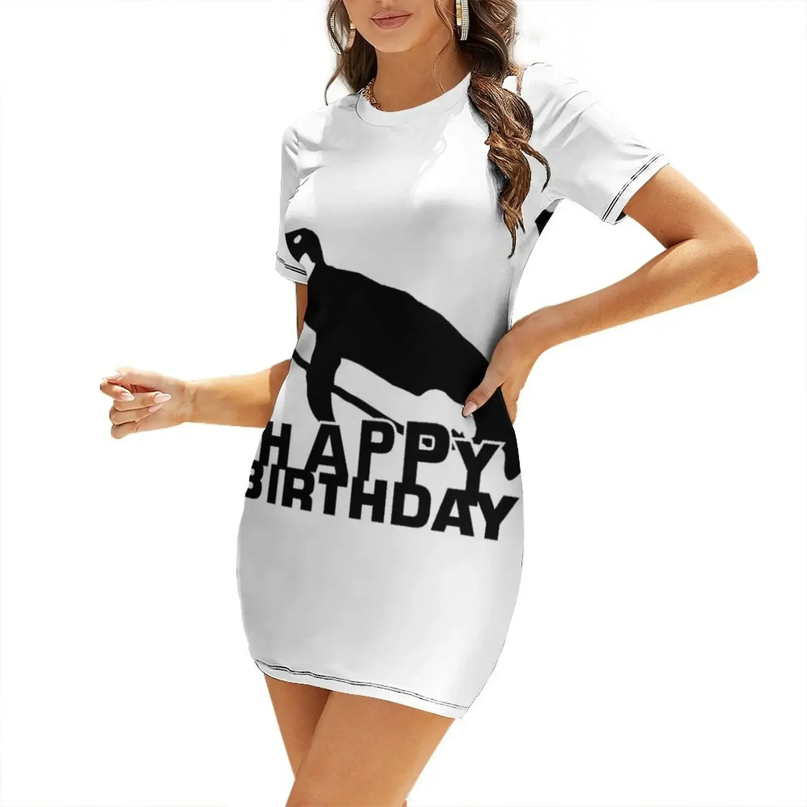 Birthday T-Shirt, Happy Birthday T-shirt, penguin vintage theme, Birthday Gift, Design for Man and Ladies ,B Short-Sleeved Dress
Birthday T-Shirt, Happy Birthday T-shirt, penguin vintage theme, Birthday Gift, Design for Man and Ladies ,B Short-Sleeved Dress