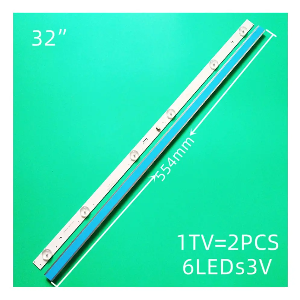 Светодиодная лента для подсветки, 6 лампочек для Φ 4C-LB320T-JF3 H32B3913 THOMSON 32HS3013 LVW320CSDX E19 V29 E13 V57 W32H W32
Светодиодная лента для подсветки, 6 лампочек для Φ 4C-LB320T-JF3 H32B3913 THOMSON 32HS3013 LVW320CSDX E19 V29 E13 V57 W32H W32