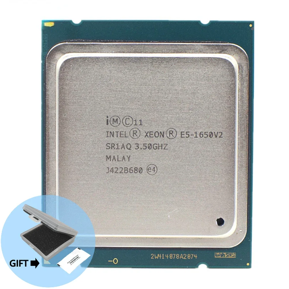 Intel Xeon E5 1650 V2 3.5GHz 6 Core 12Mb Cache Socket 2011 CPU Processor
Intel Xeon E5 1650 V2 3.5GHz 6 Core 12Mb Cache Socket 2011 CPU Processor
