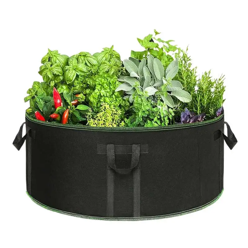 50 Gallon Large Plant Grow Bag Fruit Vegetable Garden Planter Growing Bag Breathable Grow Bags with Handle for Gardening Farm
50 Gallon Large Plant Grow Bag Fruit Vegetable Garden Planter Growing Bag Breathable Grow Bags with Handle for Gardening Farm