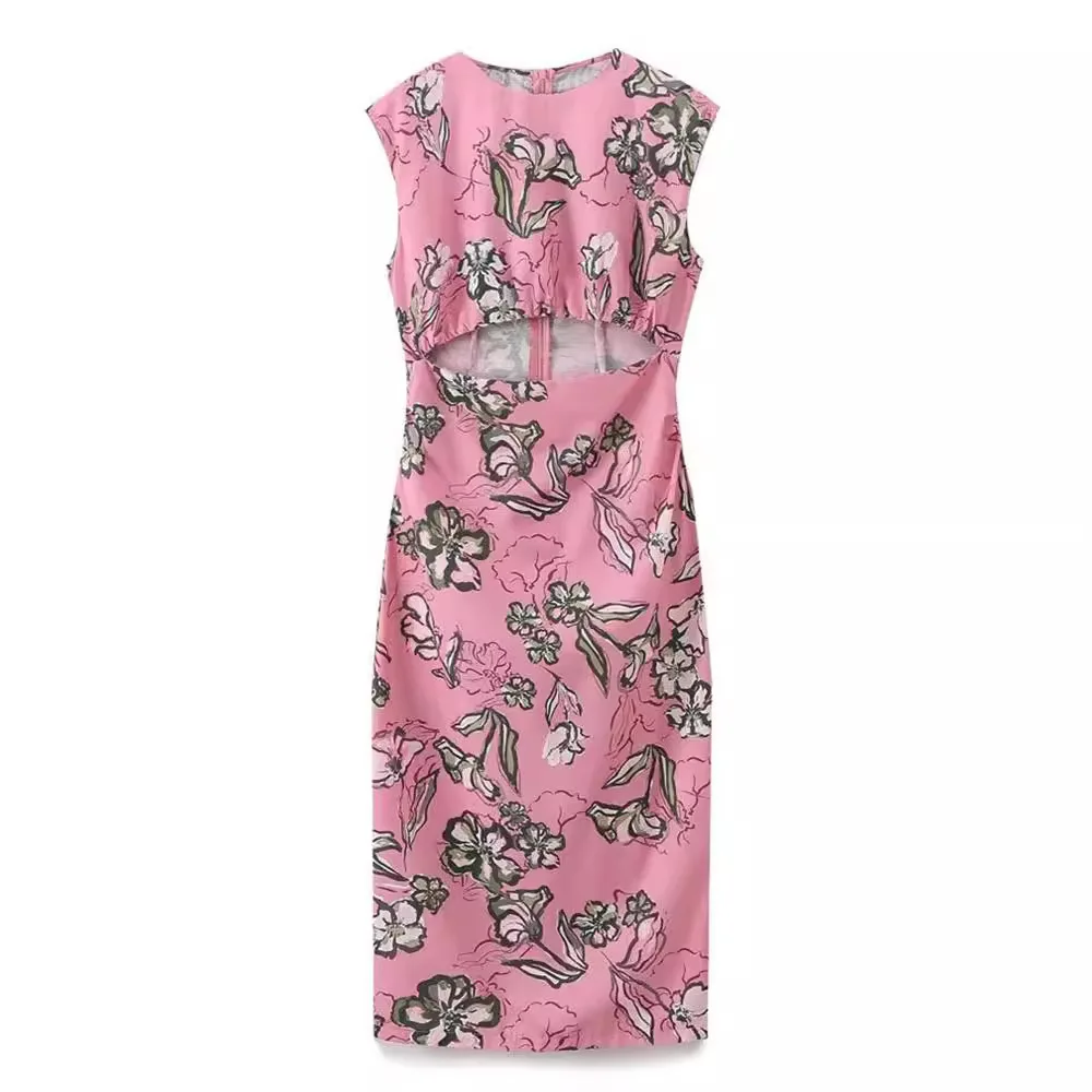 French Niche Print Dress Women's Summer 2024 New Euro-American Style Wire Waist Dress
French Niche Print Dress Women's Summer 2024 New Euro-American Style Wire Waist Dress