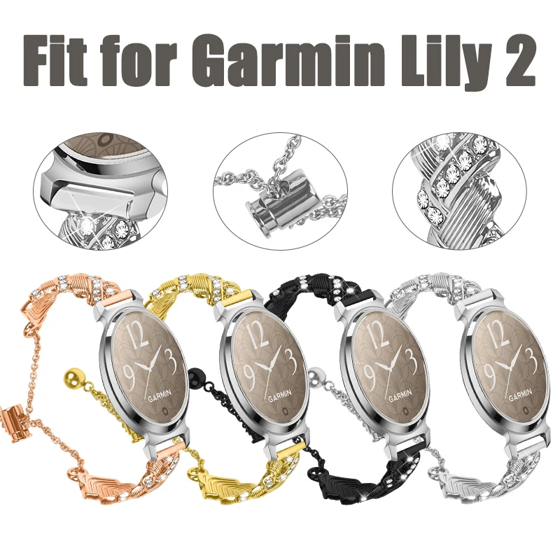 Браслет 14 мм подходит для Garmin Lily 2 Active/классический металлический браслет, сменный аксессуар для Garmin Lily2
Браслет 14 мм подходит для Garmin Lily 2 Active/классический металлический браслет, сменный аксессуар для Garmin Lily2