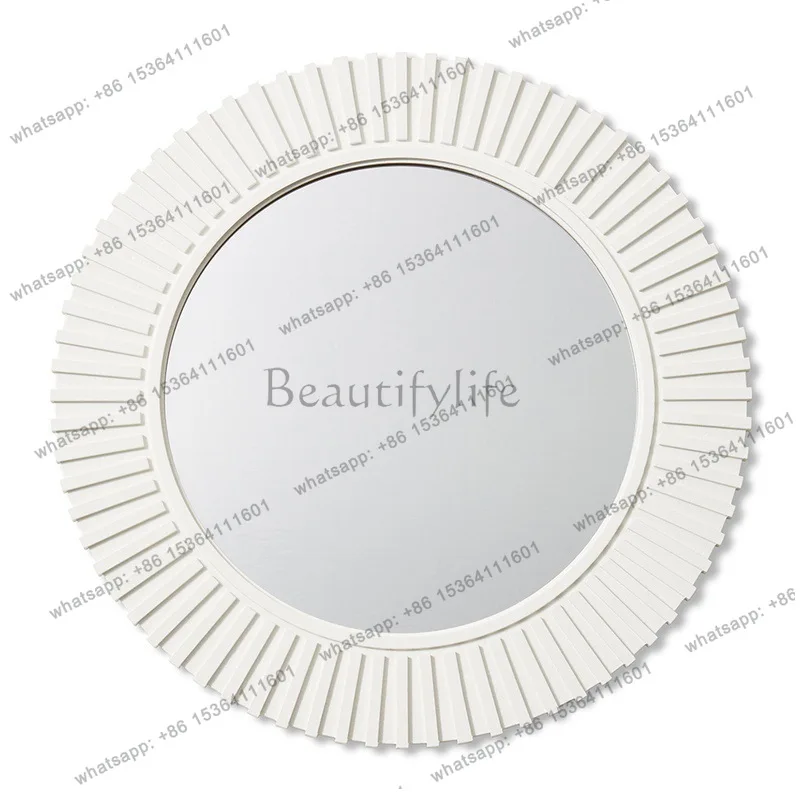 French round makeup mirror simple retro decoration home living room entrance wall wall hanging mirror
French round makeup mirror simple retro decoration home living room entrance wall wall hanging mirror