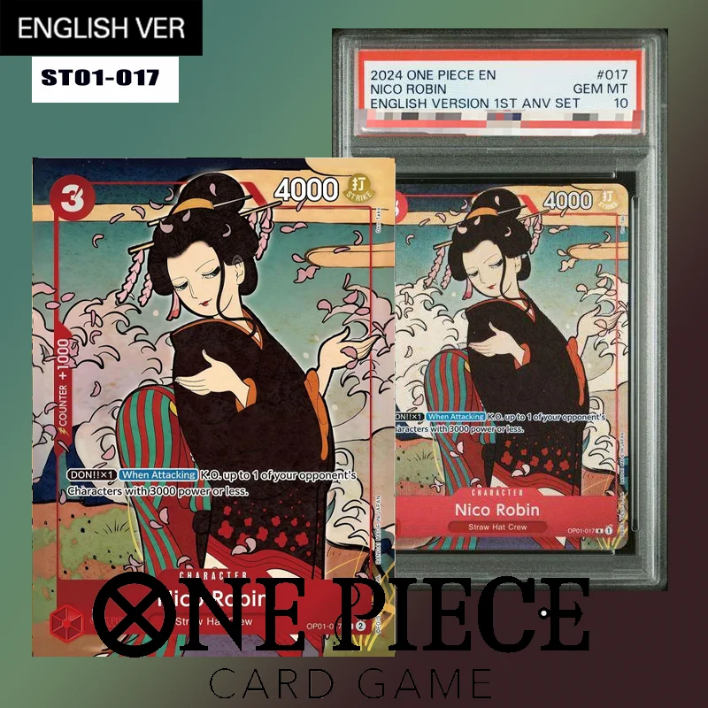 Diy Rating One Piece Card English Version 1St Anv Set Op01-017 Nico Robi Roronoa Zoro Usop Sanji Nami Monkey D. Luffy
Diy Rating One Piece Card English Version 1St Anv Set Op01-017 Nico Robi Roronoa Zoro Usop Sanji Nami Monkey D. Luffy