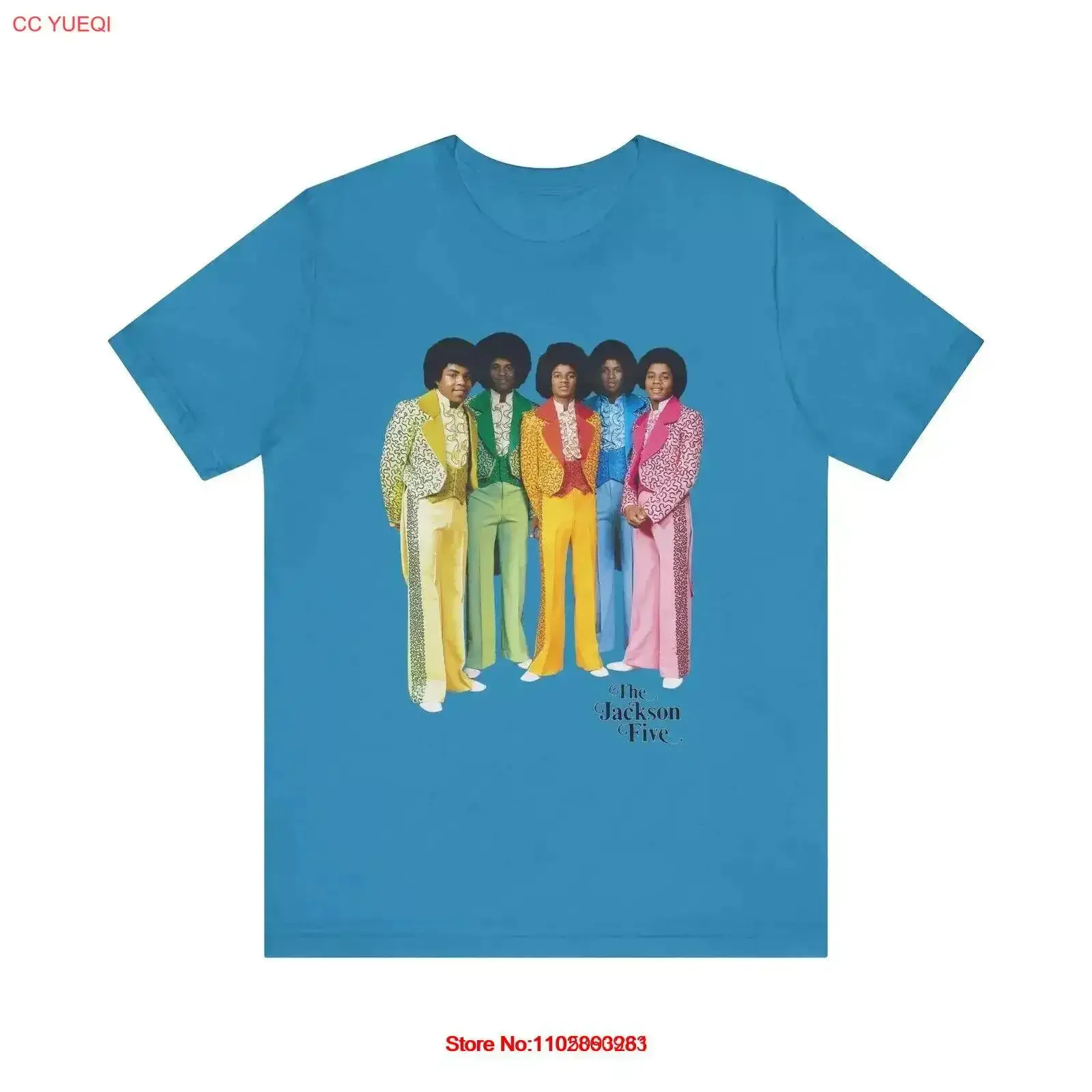 70s Jackson Five Retro T Shirt Young MJ Michael 5 King of Pop Soft vintage Washed Comfortable fashion Stretched homme Versatile
70s Jackson Five Retro T Shirt Young MJ Michael 5 King of Pop Soft vintage Washed Comfortable fashion Stretched homme Versatile