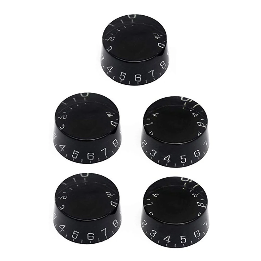 Clear Design Volume Tone Knobs Replacement Control Knobs For Electric Guitar Accessories Guitar Parts Black 5Pcs
Clear Design Volume Tone Knobs Replacement Control Knobs For Electric Guitar Accessories Guitar Parts Black 5Pcs
