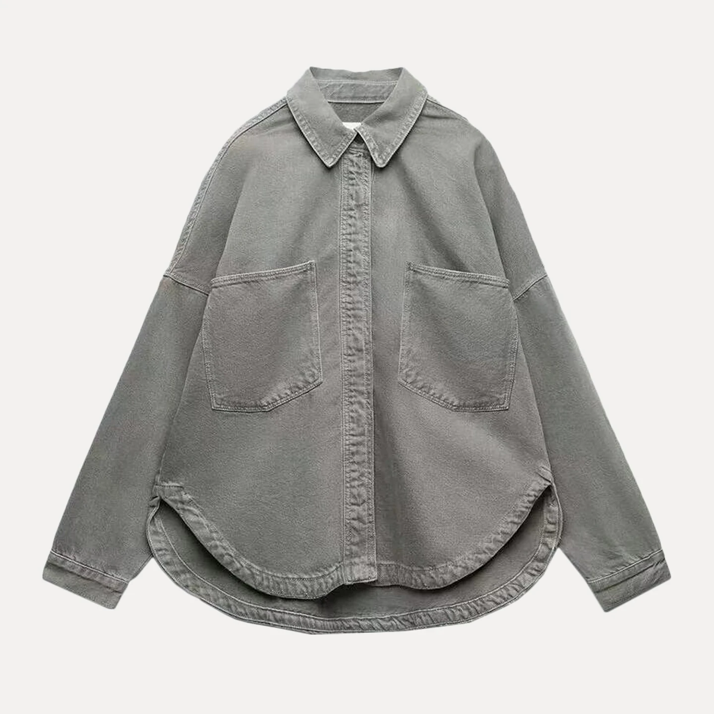 Faionable Versatile Denim irt Jaet with ket for Women Z Commute Sle Loose Fit Long Sve Collar Button ...
Faionable Versatile Denim irt Jaet with ket for Women Z Commute Sle Loose Fit Long Sve Collar Button ...
