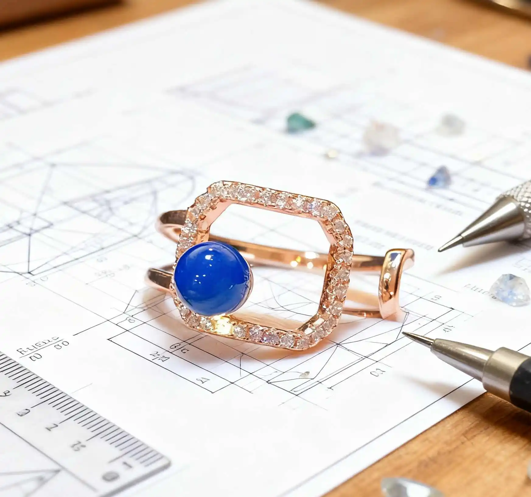 Silver Inlaid Natural Dominican Blue Amber Ring 5mm Diameter Square Hollow Design
Silver Inlaid Natural Dominican Blue Amber Ring 5mm Diameter Square Hollow Design