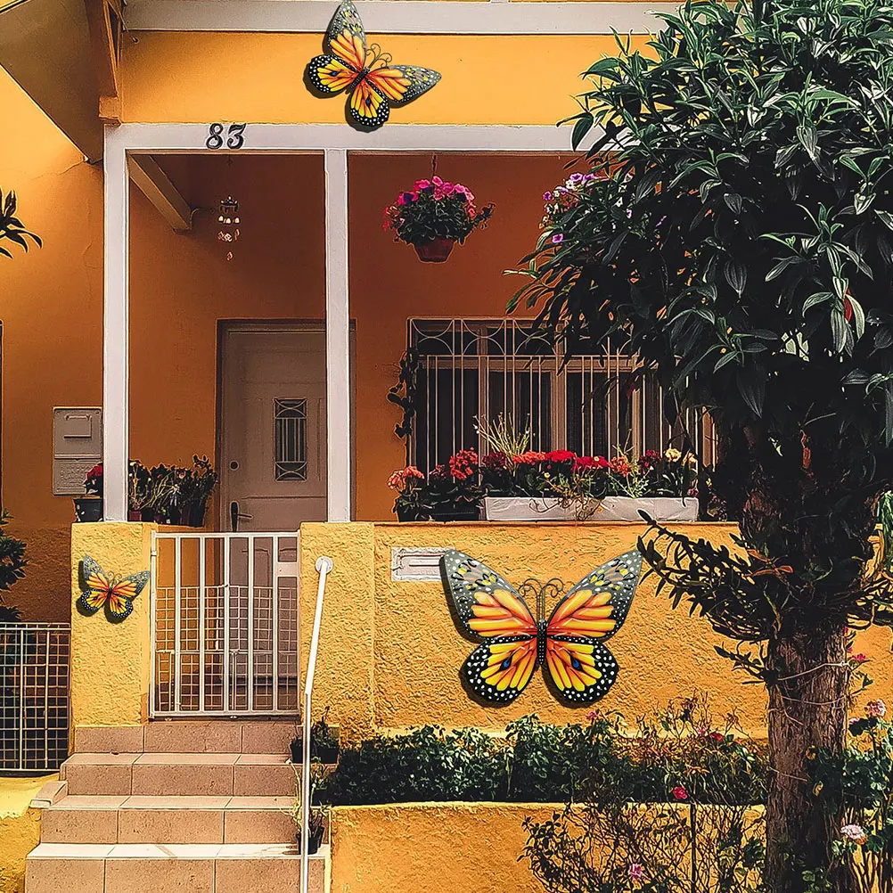 3 Pcs Art Hanging Decor Metal Butterflies Wall Art Decoration Decals Butterflies Wall Decal Decor Decal
3 Pcs Art Hanging Decor Metal Butterflies Wall Art Decoration Decals Butterflies Wall Decal Decor Decal