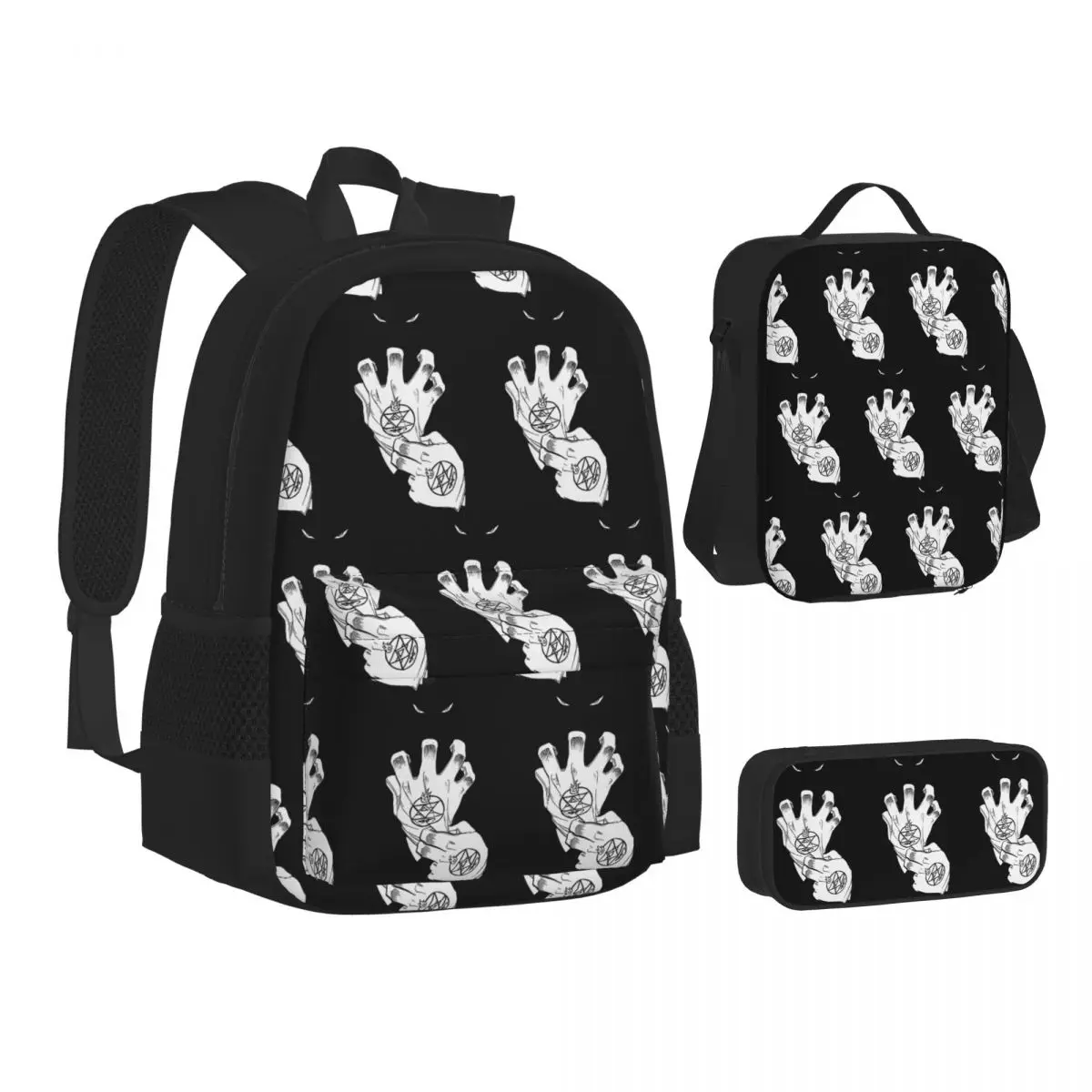 Full Metal Alchemist Roy Mustang Angry With Gloves BackpacksChildren School Bags Kids Rucksack Lunch Bag Pen Bag Three-Piece Set
Full Metal Alchemist Roy Mustang Angry With Gloves BackpacksChildren School Bags Kids Rucksack Lunch Bag Pen Bag Three-Piece Set