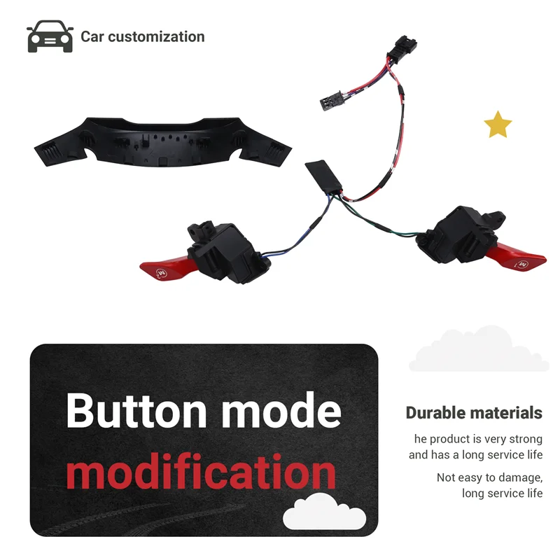 AB56-Car Steering Wheel Buttons Mode Switch M Sport Button LHD For BMW M1 M2 Modified Accessories
AB56-Car Steering Wheel Buttons Mode Switch M Sport Button LHD For BMW M1 M2 Modified Accessories