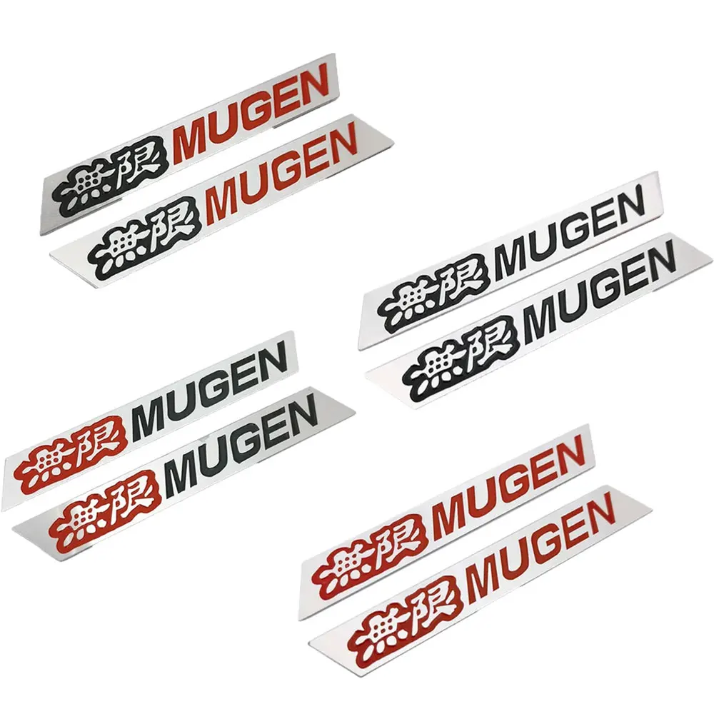 2pcs 3d Aluminium Logo Mugen Badge Sticker Car Fender Side Emblem Label For Sticker Car Accessories
2pcs 3d Aluminium Logo Mugen Badge Sticker Car Fender Side Emblem Label For Sticker Car Accessories