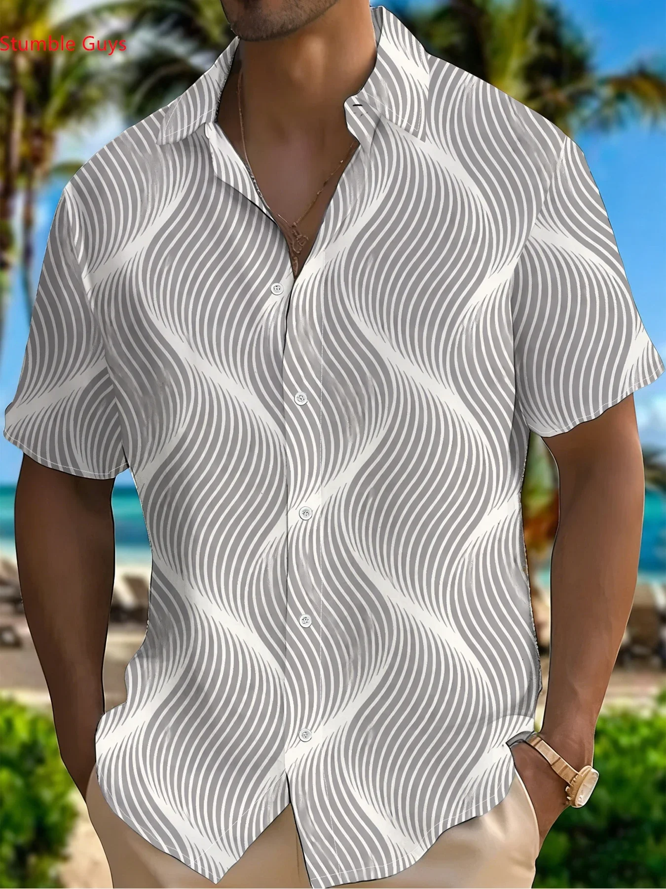 Summer Fashion Men's Beach Party Hawaiian Shirt Man Short Sleeve Loose Fit Cool Print Breathable Holiday Outfit Tops
Summer Fashion Men's Beach Party Hawaiian Shirt Man Short Sleeve Loose Fit Cool Print Breathable Holiday Outfit Tops
