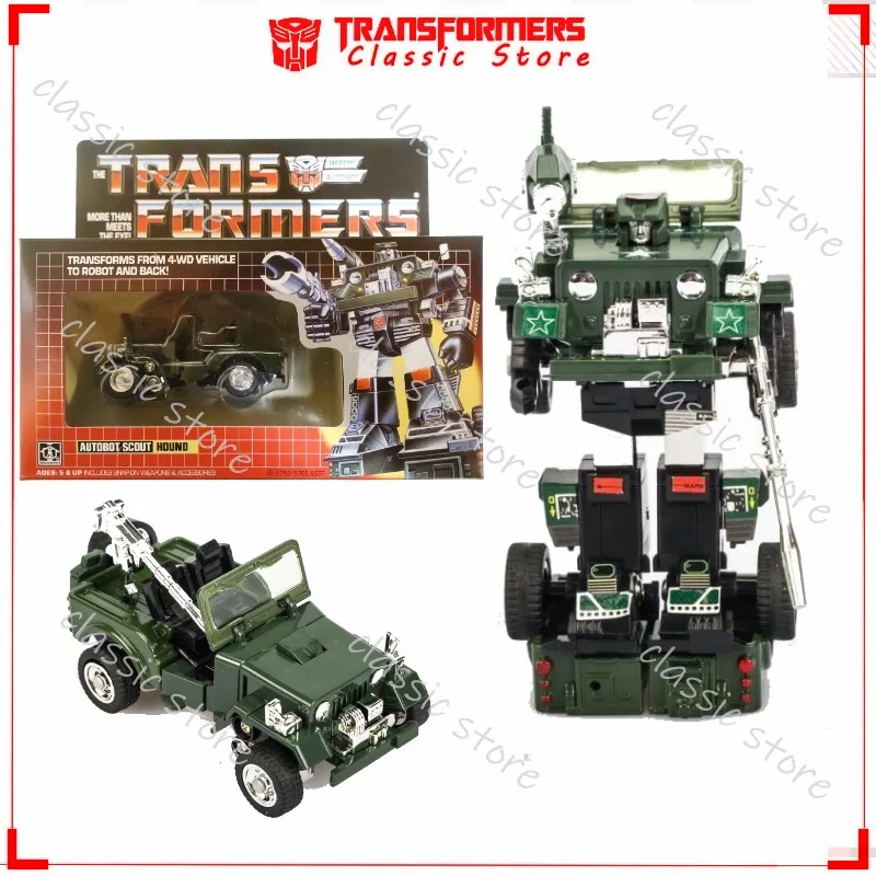 In Stock Classic Transformers Toys G1 Reissue KO Edition Hound Cybertron Autobots Action Figures Collectible Gifts
In Stock Classic Transformers Toys G1 Reissue KO Edition Hound Cybertron Autobots Action Figures Collectible Gifts