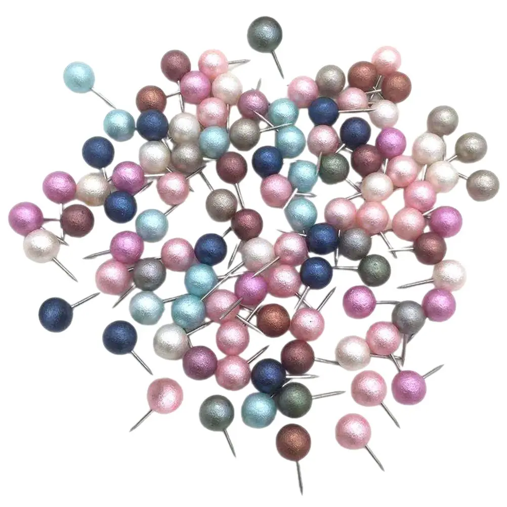 100PCS Pearl Ball Pushpins 10mm Round Pins Thumbtack Bulletin Board Straight Pins DIY Crafts Decor Multicolor Position Pin
100PCS Pearl Ball Pushpins 10mm Round Pins Thumbtack Bulletin Board Straight Pins DIY Crafts Decor Multicolor Position Pin