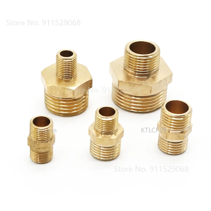 1/8" 1/4" 3/8" 1/2" 3/4" 1" Male Thread Brass Pipe Equal Reducing Nipple Fittings Brass Quick Adapters Connectors
1/8" 1/4" 3/8" 1/2" 3/4" 1" Male Thread Brass Pipe Equal Reducing Nipple Fittings Brass Quick Adapters Connectors