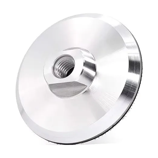 4 Inch Aluminum Back Pad/Back Plate Holder 5/8-11 Threaded Base Plate Holder for Polishing Pad Angle Grinder
4 Inch Aluminum Back Pad/Back Plate Holder 5/8-11 Threaded Base Plate Holder for Polishing Pad Angle Grinder