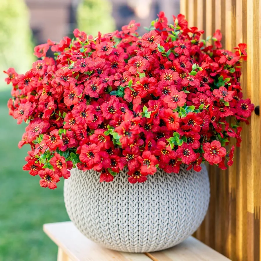 Artificial Flowers for Outdoors Fake Plants 16 Bundles Faux Outside Greenery Boxwood No Fade Plastic Shrubs Fall Dr Farmhouse H
Artificial Flowers for Outdoors Fake Plants 16 Bundles Faux Outside Greenery Boxwood No Fade Plastic Shrubs Fall Dr Farmhouse H
