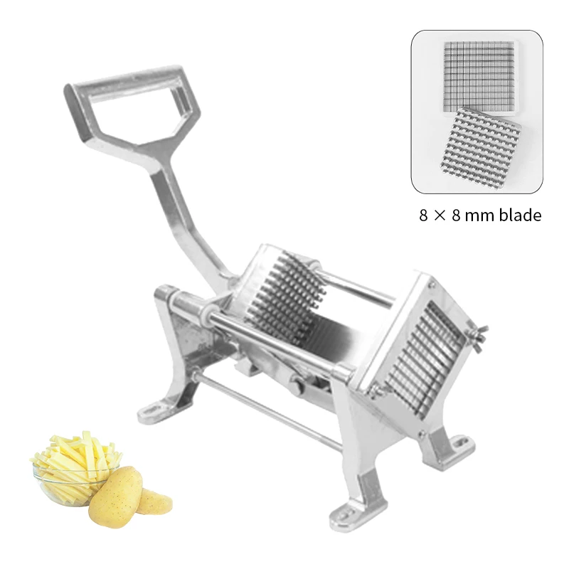 Manual Potato slicer Commercial Vegetable slicer French Fries potato cutters are manufactured specifically for commercial use
Manual Potato slicer Commercial Vegetable slicer French Fries potato cutters are manufactured specifically for commercial use