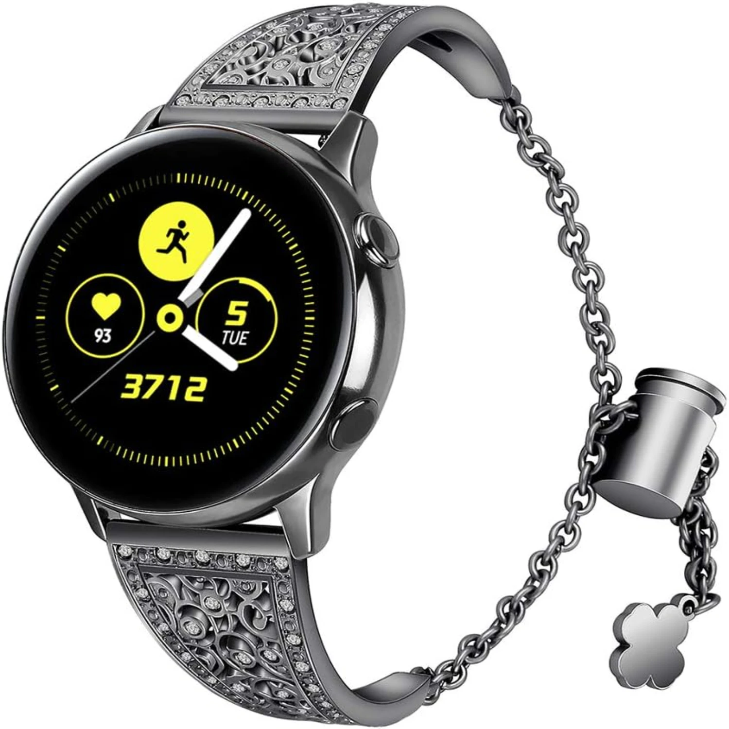 Enhance your fashion statement with this chic, modern metal bracelet strap for Watch 6/6 Classic/5/5/4/4 Classic/3 41mm/Active2/
Enhance your fashion statement with this chic, modern metal bracelet strap for Watch 6/6 Classic/5/5/4/4 Classic/3 41mm/Active2/