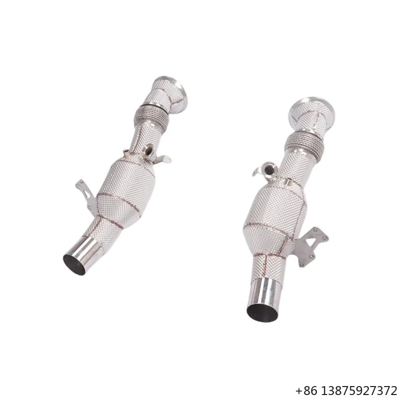 Auto Full Exhaust Pipe System for 296 GTB V6 3.0T 2021-2024 Free Flow Downpipe Stainless Steel Valvetronic Downpipes
Auto Full Exhaust Pipe System for 296 GTB V6 3.0T 2021-2024 Free Flow Downpipe Stainless Steel Valvetronic Downpipes