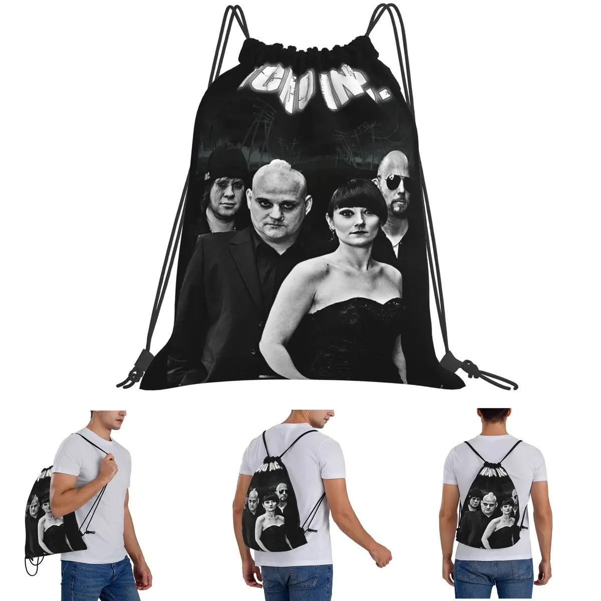 MONO INC Goth Rock Music Backpacks Fashion Drawstring Bags Sports Bag Book Bags for Travel Students
MONO INC Goth Rock Music Backpacks Fashion Drawstring Bags Sports Bag Book Bags for Travel Students