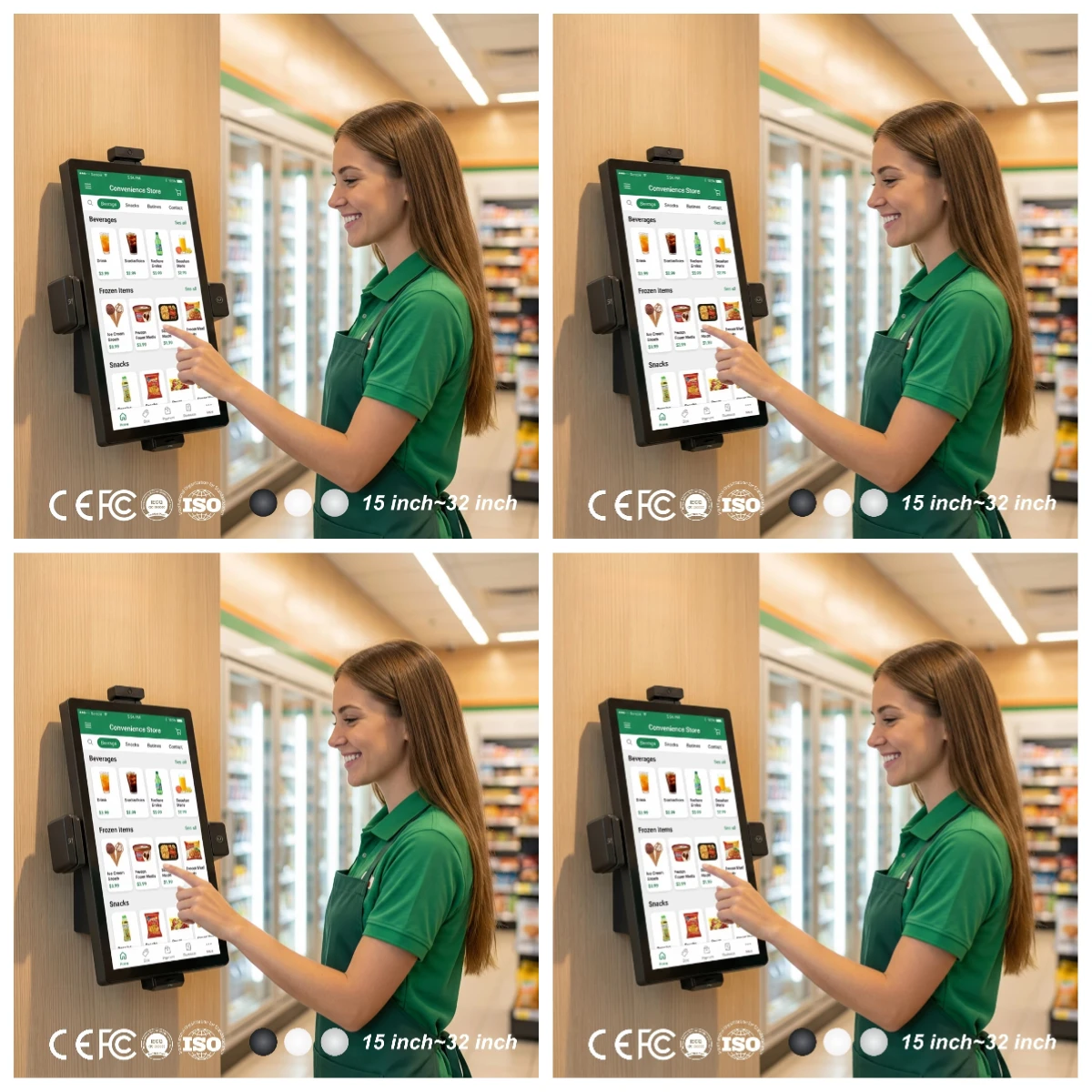 21.5 Inch Interactive Payment Kiosks Retail Store Self Checkout Terminal Pos System Android All in One Barcode Scanner
21.5 Inch Interactive Payment Kiosks Retail Store Self Checkout Terminal Pos System Android All in One Barcode Scanner