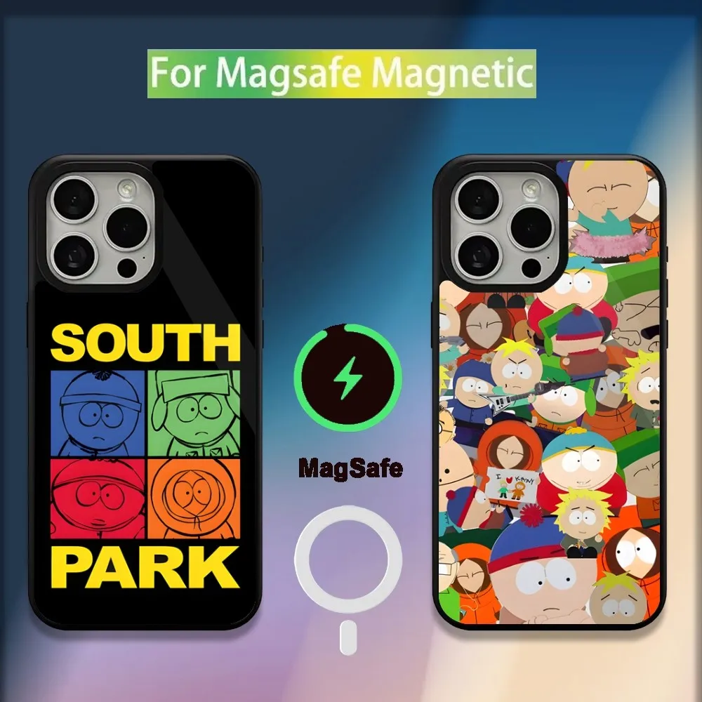S-South P-Park Phone Case For iPhone 16,15,14,13,12,11,Plus,Pro,Max,Mini Magsafe Magnetic Wireless Charging
S-South P-Park Phone Case For iPhone 16,15,14,13,12,11,Plus,Pro,Max,Mini Magsafe Magnetic Wireless Charging