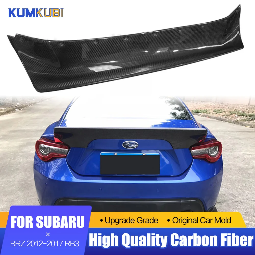 For Subaru BRZ 2012-2017 RB3 Carbon Fiber Spoiler Car Styling Rear Wing Trunk Lip spoiler For Toyota GT86 Scion FRP Spoiler
For Subaru BRZ 2012-2017 RB3 Carbon Fiber Spoiler Car Styling Rear Wing Trunk Lip spoiler For Toyota GT86 Scion FRP Spoiler