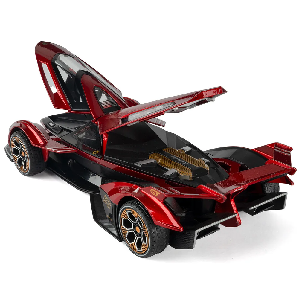 Simulation 1:24 Racing V12 Alloy Sports Car Model Ornament Metal Toy Gift
Simulation 1:24 Racing V12 Alloy Sports Car Model Ornament Metal Toy Gift