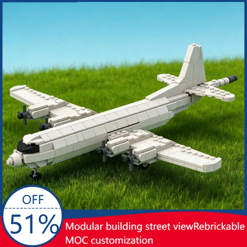 584 Parts MOC Maritime Patrol Plane Model 1:100 Building Block Children Educational Assembly Toy Birthday Creative Display Gift
584 Parts MOC Maritime Patrol Plane Model 1:100 Building Block Children Educational Assembly Toy Birthday Creative Display Gift