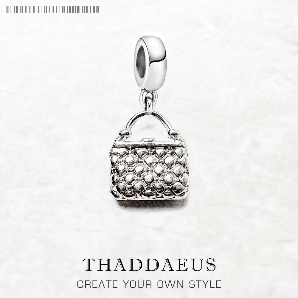 Handbag Pendants Dangle Charm 925 Sterling Silver Women Jewelry Summer New Trendy Gift
Handbag Pendants Dangle Charm 925 Sterling Silver Women Jewelry Summer New Trendy Gift