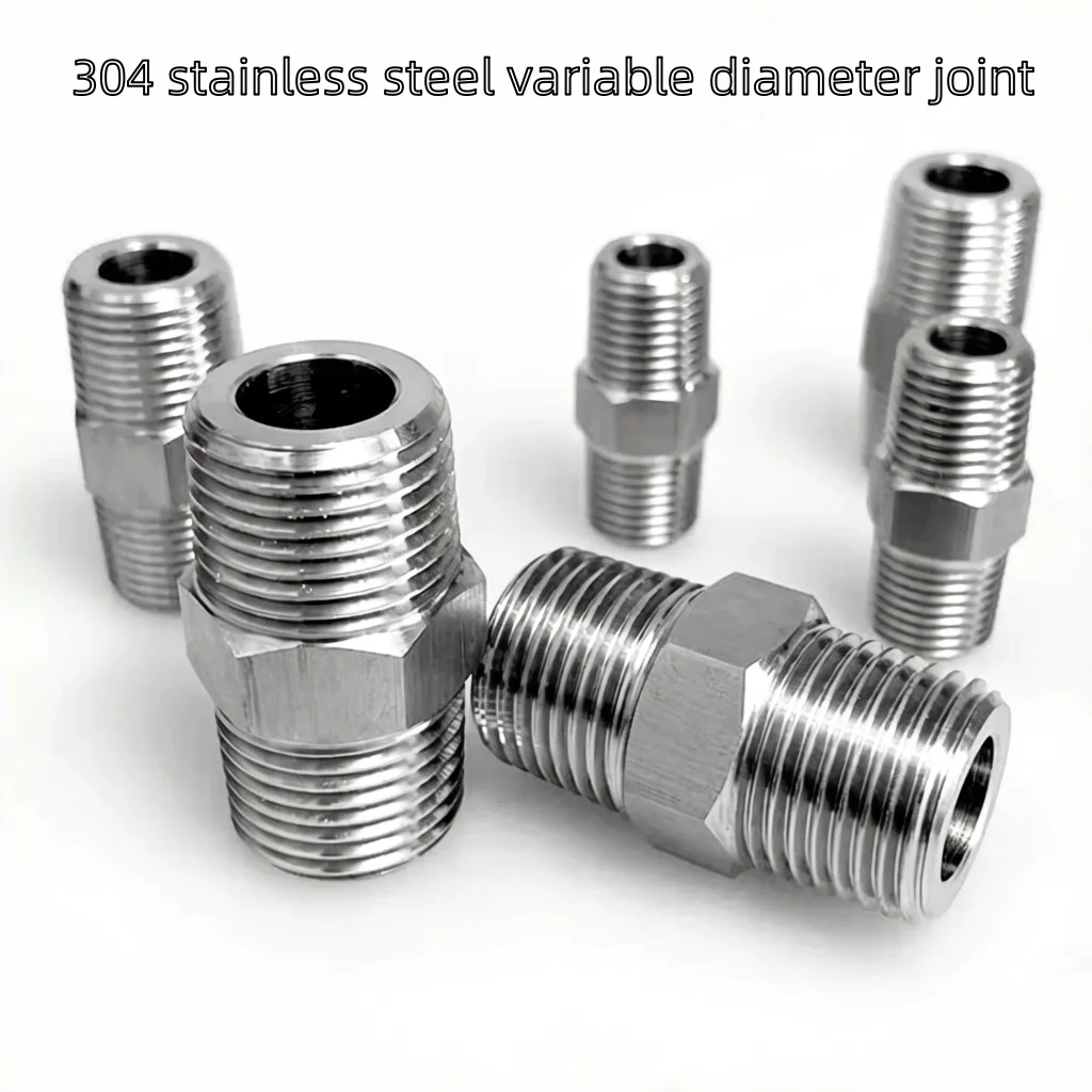 1/8 1/4 3/8 1/2 3/4 1" 304 Stainless Pipe Fitting Male Thread Hex Nipple Union Connector Coupler water oil air Thread Adapter
1/8 1/4 3/8 1/2 3/4 1" 304 Stainless Pipe Fitting Male Thread Hex Nipple Union Connector Coupler water oil air Thread Adapter