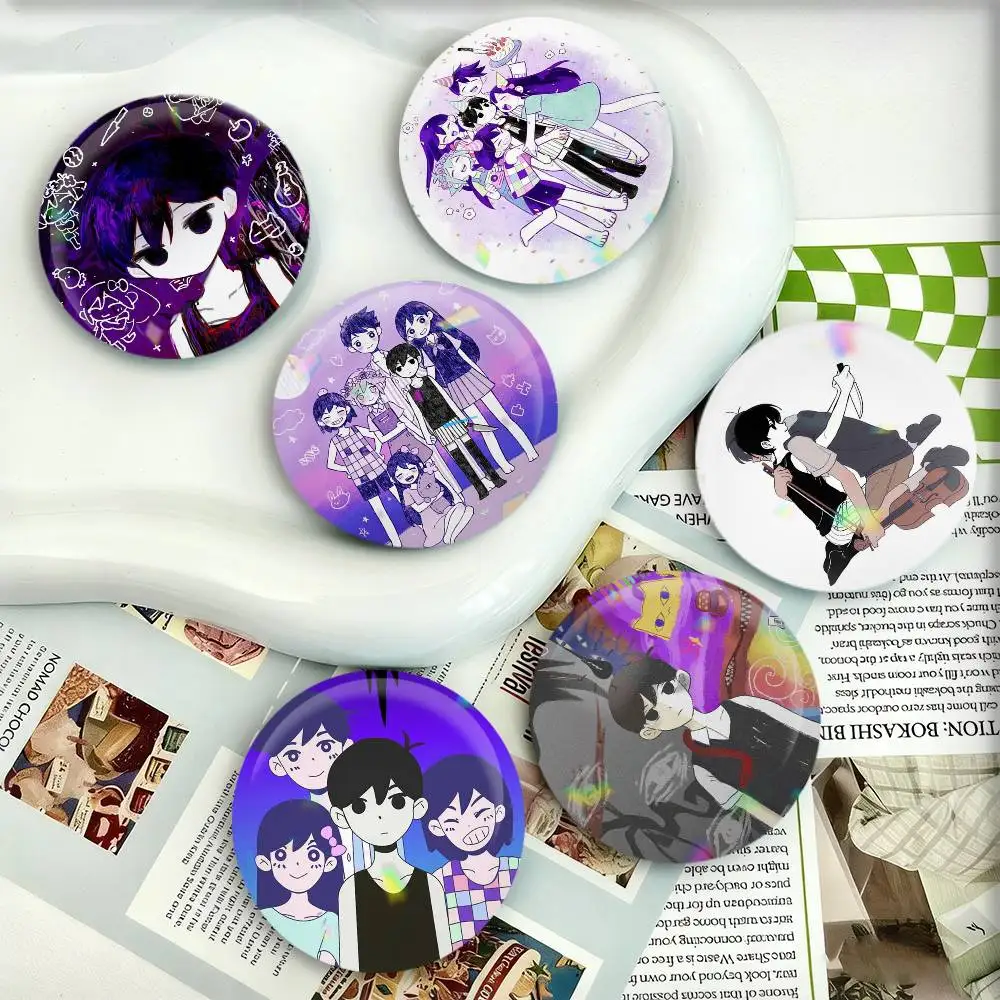 Game O-Omori Sunny and Mewo Badges 25 32 44 58 75 mm Round Fans Collect Friends Gifts Brooch Souvenir
Game O-Omori Sunny and Mewo Badges 25 32 44 58 75 mm Round Fans Collect Friends Gifts Brooch Souvenir