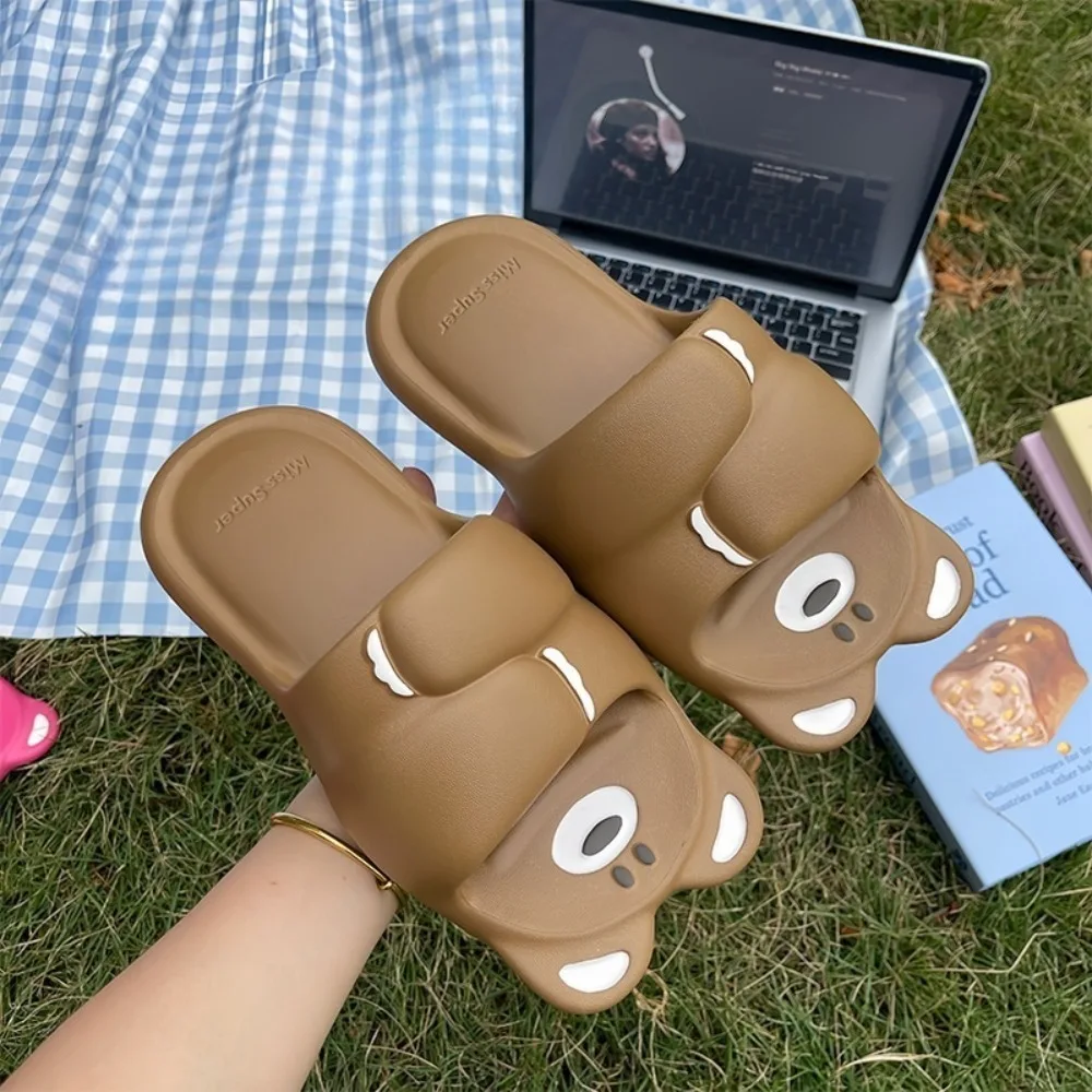 Обувь, креативные обнимающие тапочки с медведем, мягкая подошва, шлепанцы с коричневым медведем, тапочки из ЭВА с милым мультяшным белым медведем, пары
Обувь, креативные обнимающие тапочки с медведем, мягкая подошва, шлепанцы с коричневым медведем, тапочки из ЭВА с милым мультяшным белым медведем, пары