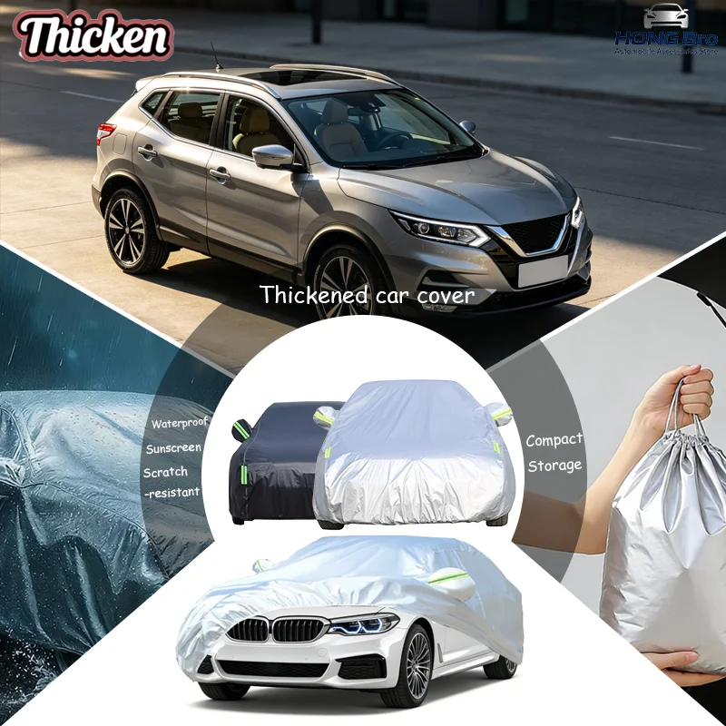 For Nissan Qashqai J10 2006-2013 Full Car Cover Outdoor Protection, Snow Cover, Sunshade, Waterproof, Dustproof Exterior
For Nissan Qashqai J10 2006-2013 Full Car Cover Outdoor Protection, Snow Cover, Sunshade, Waterproof, Dustproof Exterior